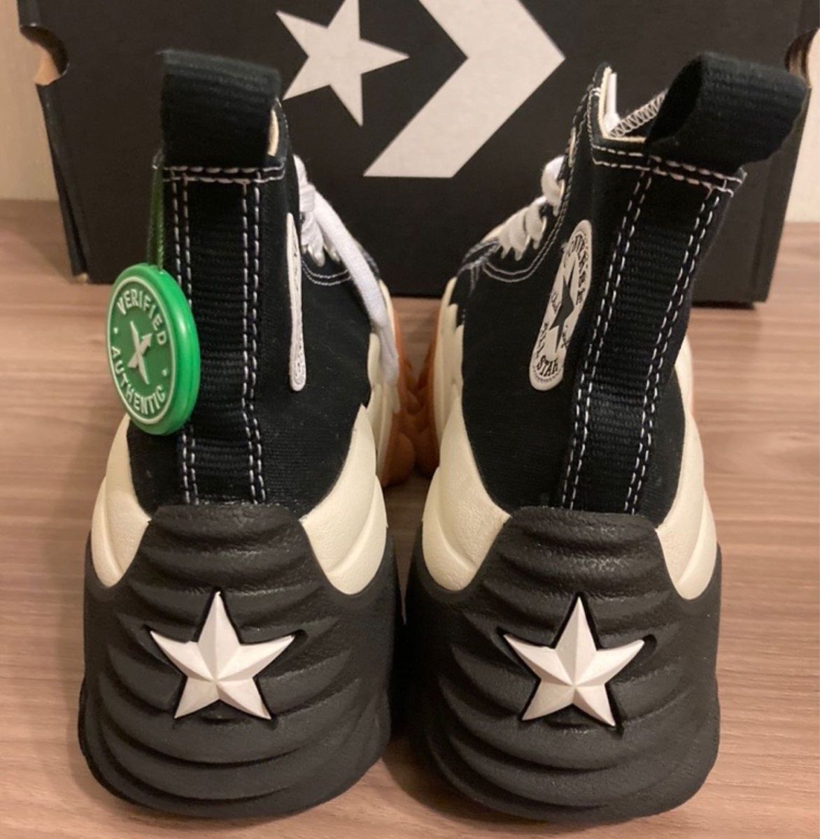 値下げ不可 コンバース ラン スター モーション ハイ ブラックCONVERSE