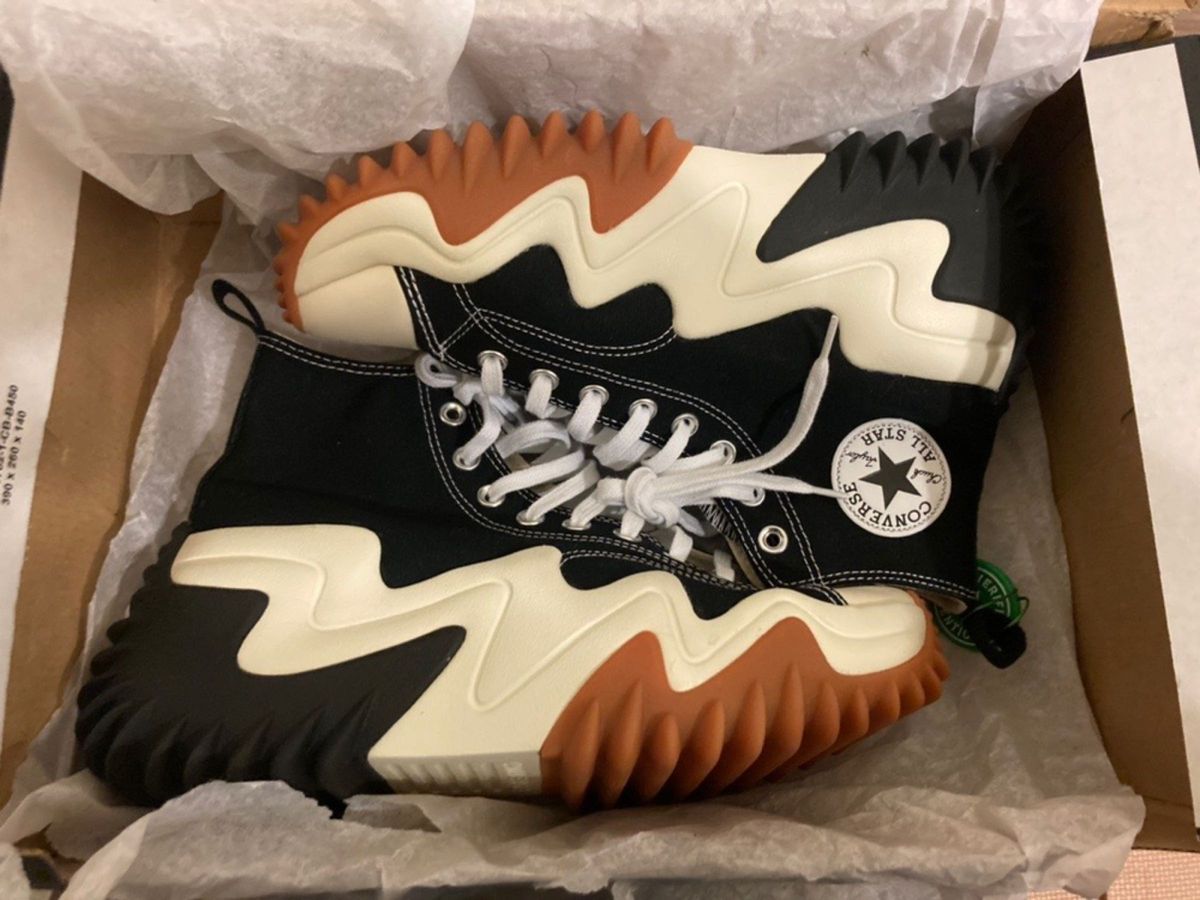 値下げ不可 コンバース ラン スター モーション ハイ ブラックCONVERSE