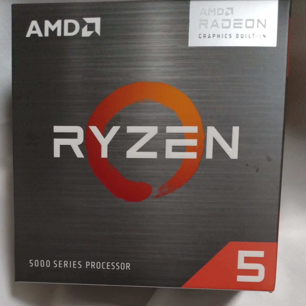 新品 Ryzen 5 5600G BOX AMD 正規代理店 クーラーあり 未開封 未使用品