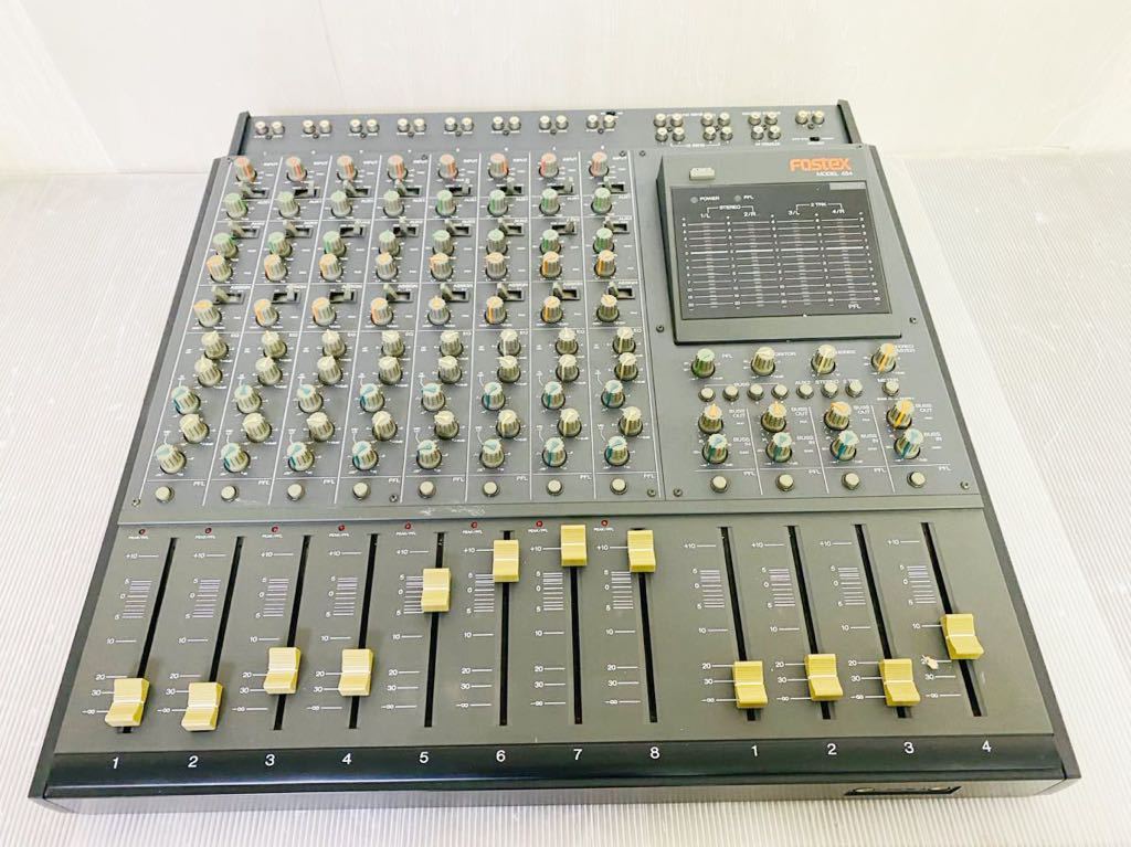 Fostexfo stereo ks8ch recording mixer model 454 present condition goods 