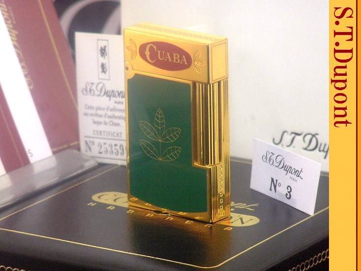 あなたにおすすめの商品 】S.T.Dupont 超・激レア 未使用品 【 限定コラボ 喫煙グッズ デュポン ダブルバーナー◆煙草! グアバ 限定ハバネラ ガスライター ライン2 デュポン