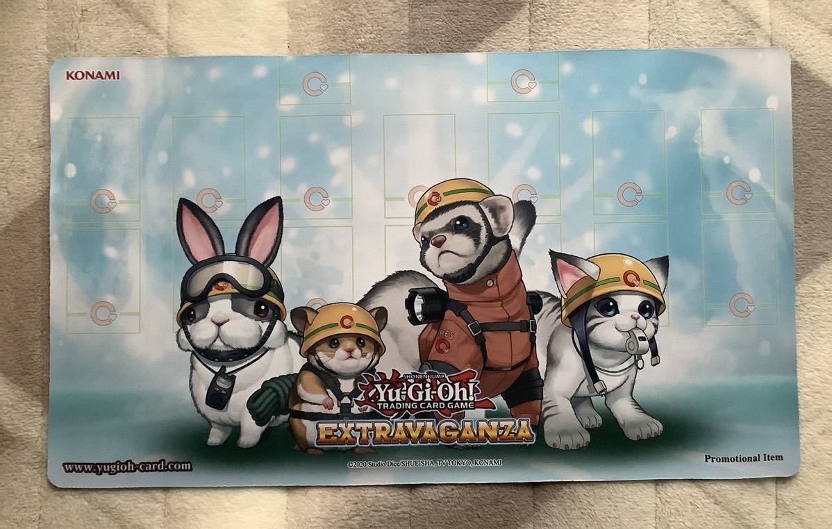 驚きの価格が実現!】 遊戯王 プレイマット Extravaganza レスキュー