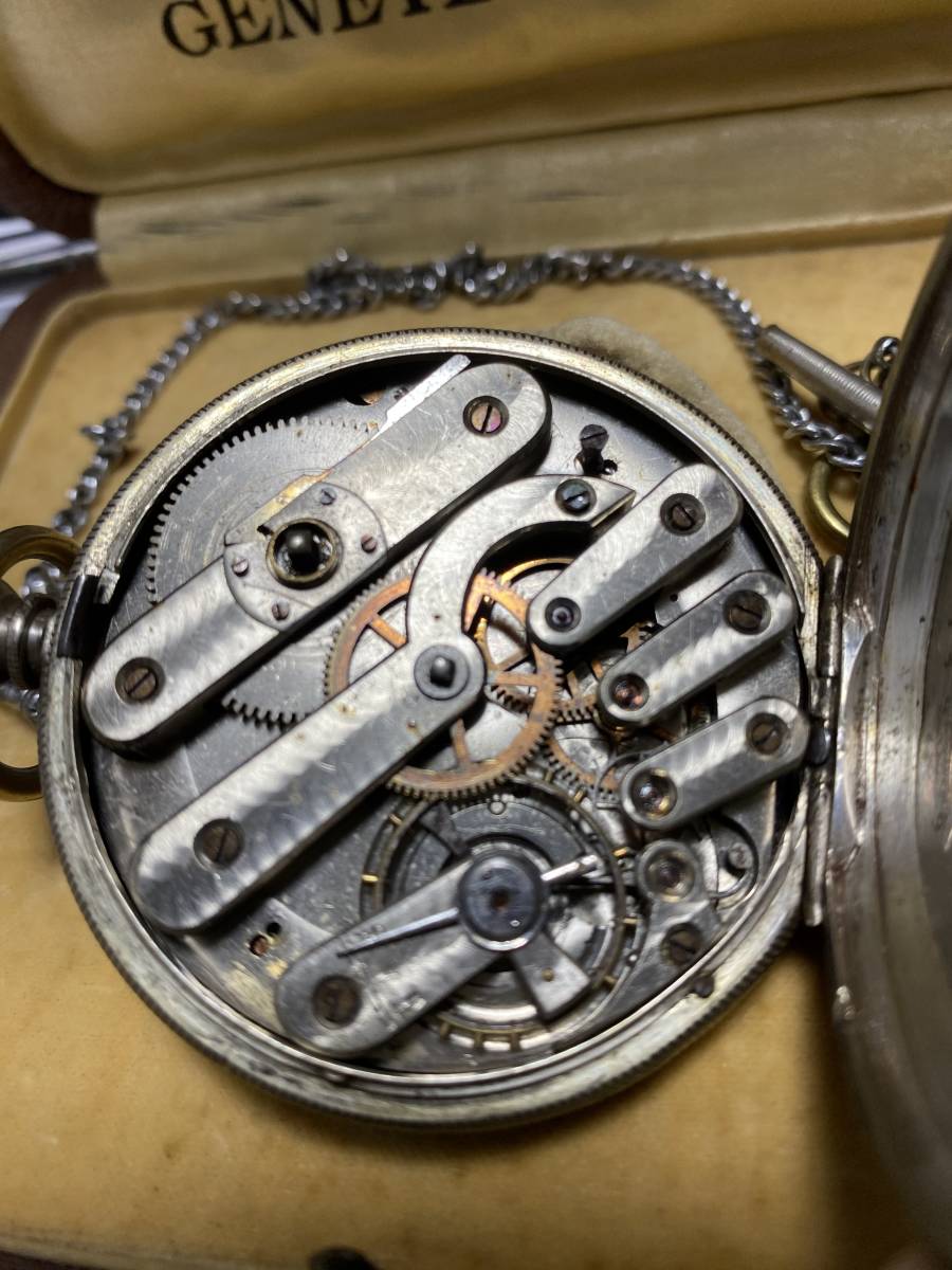 ROLEX　ロレックスの古いケース付き　アンティーク懐中時計_画像8