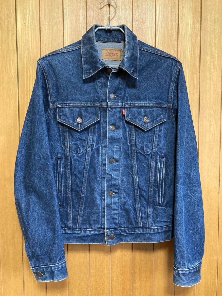 Levis リーバイス・ 80s USA製 71506-0217 Long Size40L デニムJKT