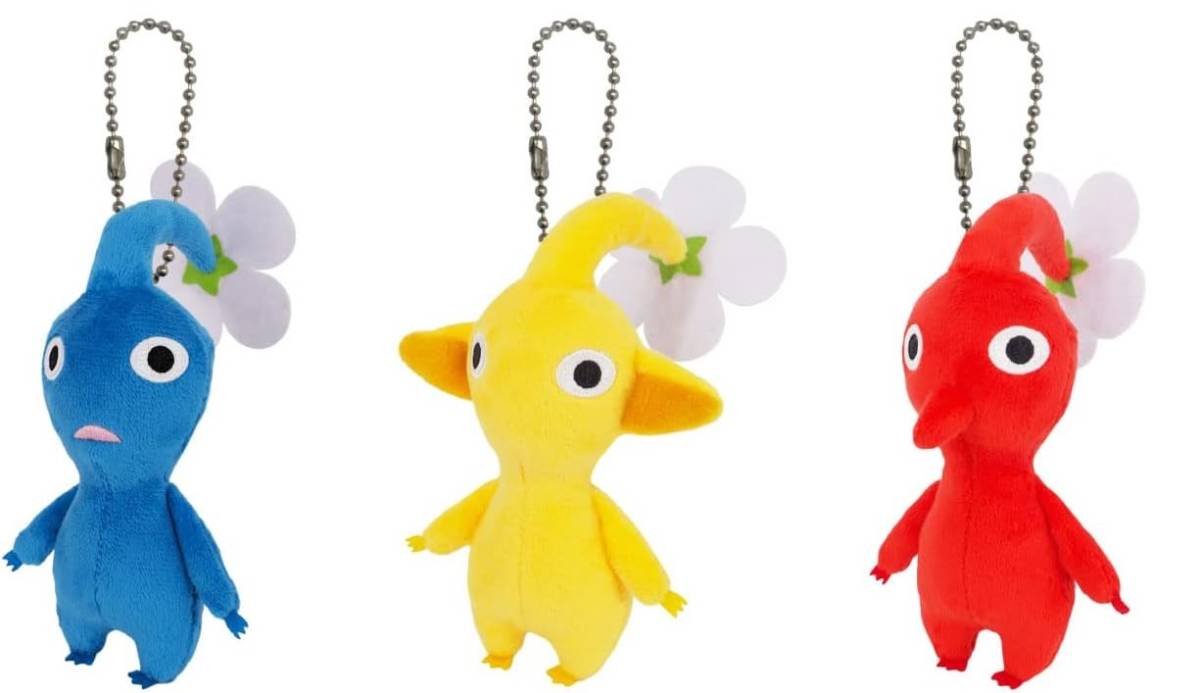 ピクミン ぬいぐるみマスコット 赤 青 黄 花 Nintendo 任天堂 ピクミン ぬいぐるみマスコット 赤 青 黄 花 Nintendo 任天堂