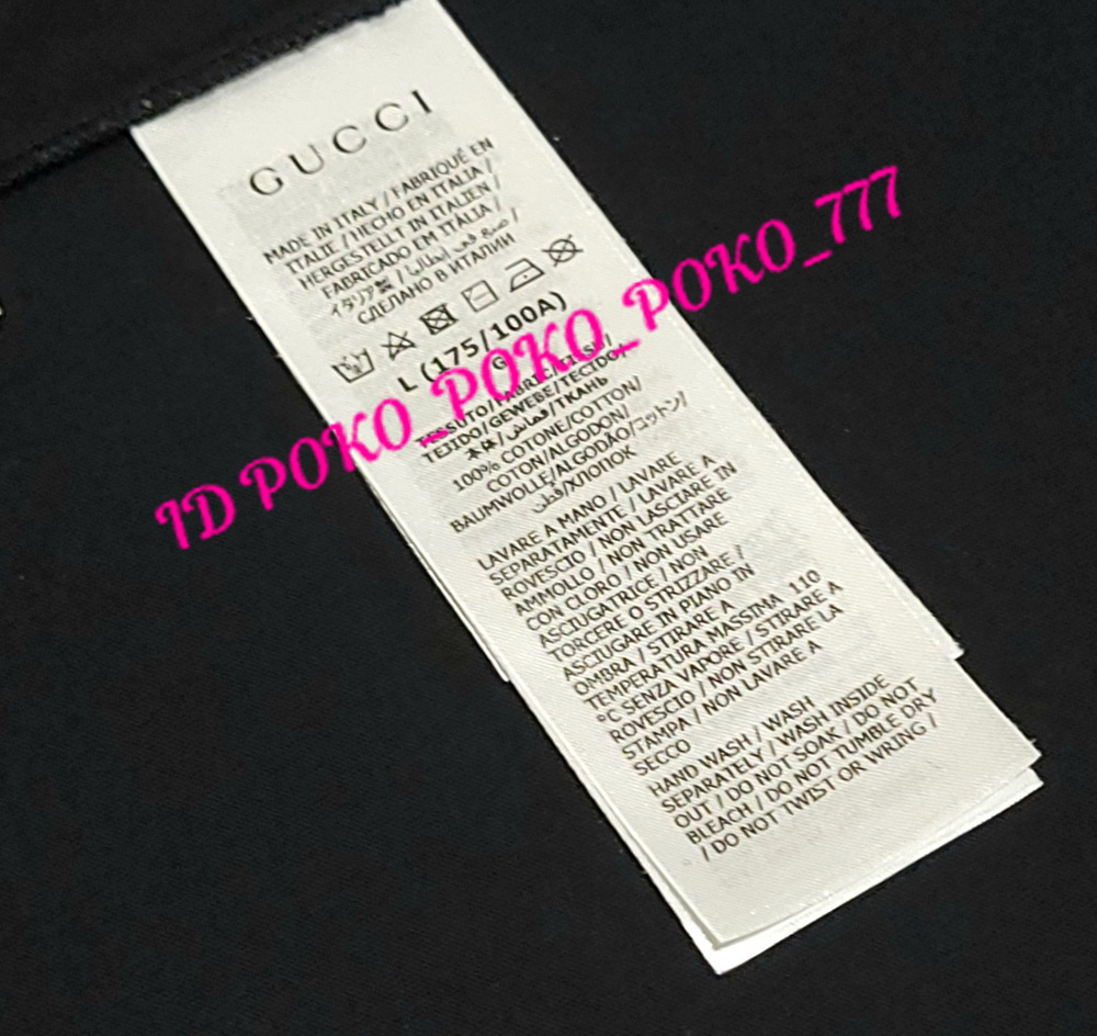 即決 現行品 定価63,800円 中古「良品」 グッチ GUCCI インターロッキングG Tシャツ 半袖 シャツ クリーニング済み (外棚)_画像6