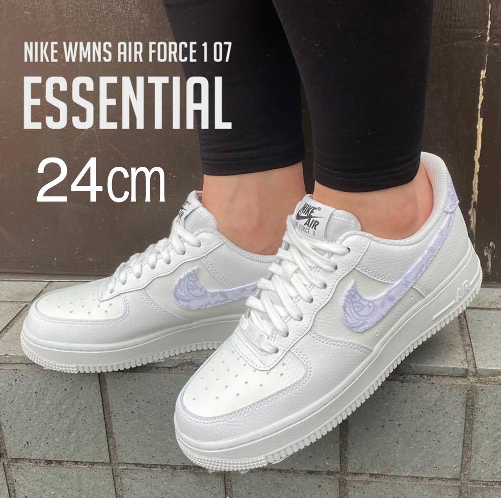 新品】24㎝ Nike WMNS Air Force 1 Low '07 Essential ナイキ 新品】24㎝ Nike WMNS Air Force 1 Low '07 Essential ナイキ