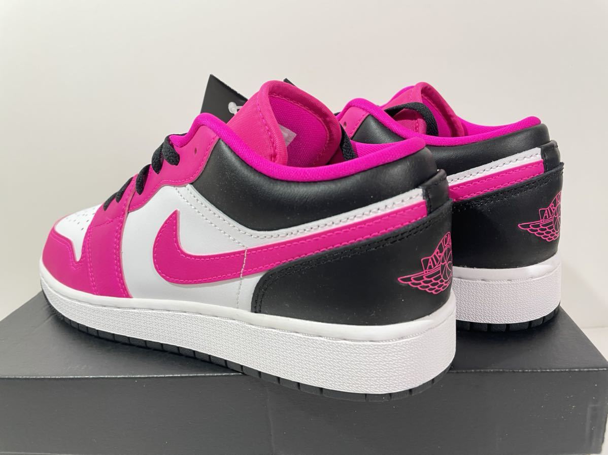 【送料無料】【新品】24.5㎝　Nike Air Jordan 1 Low GS Fierce Pink ナイキ エアジョーダン1 ロー GS  フィアスピンク