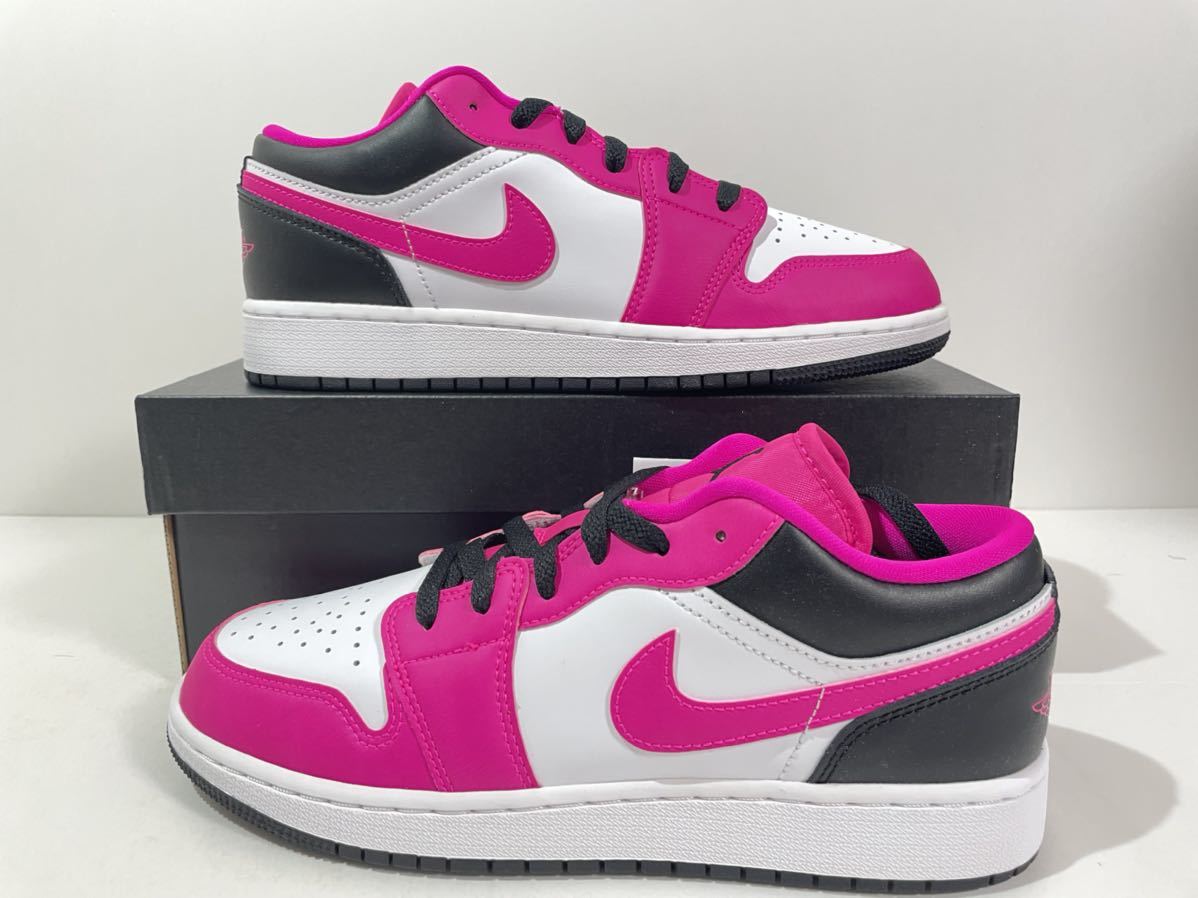 【送料無料】【新品】24.5㎝　Nike Air Jordan 1 Low GS Fierce Pink ナイキ エアジョーダン1 ロー GS  フィアスピンク