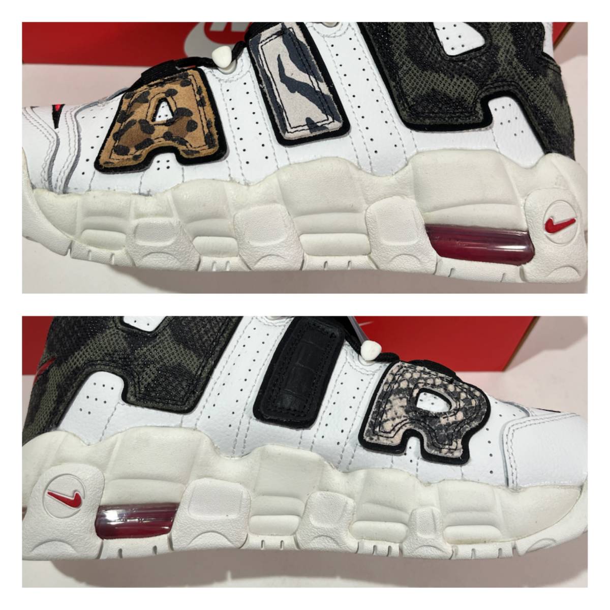 【送料無料】【新品】25cm NIKE AIR MORE UPTEMPO ’96 (GS)ANIMAL PRINT ナイキ エア モアアップテンポ 96(GS) アニマルプリント