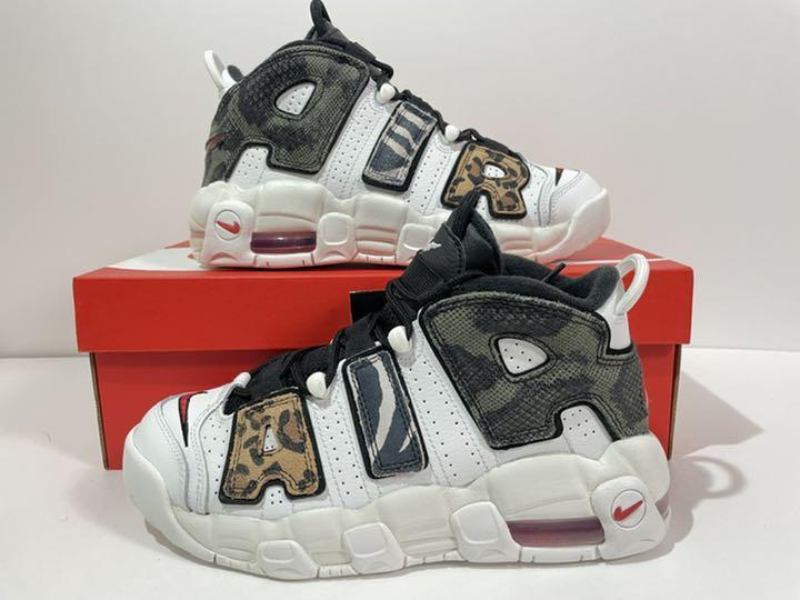 【送料無料】【新品】25cm NIKE AIR MORE UPTEMPO ’96 (GS)ANIMAL PRINT ナイキ エア モアアップテンポ 96(GS) アニマルプリント