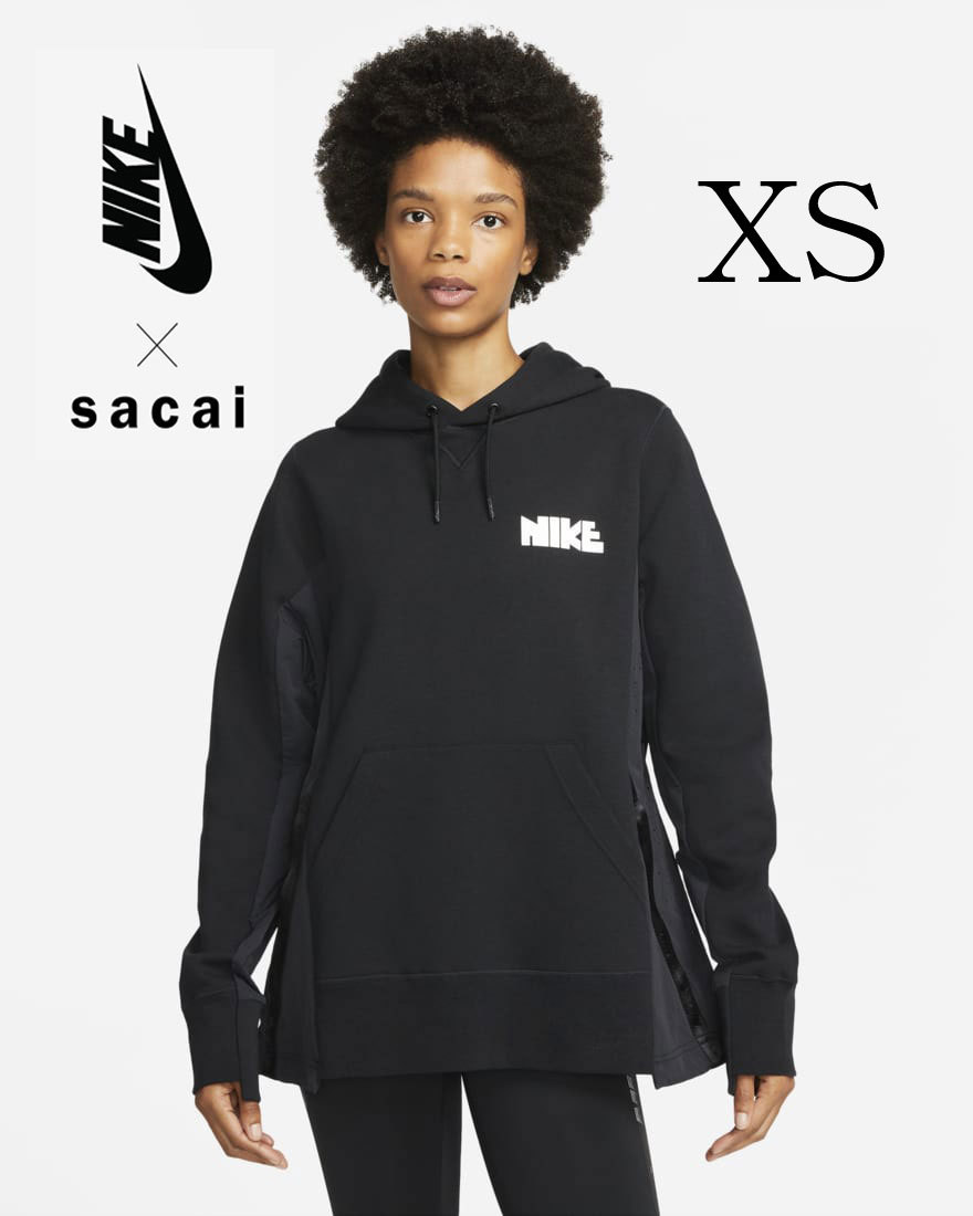 新品】NIKE x sacai HOODIE ナイキ x サカイ プルオーバーパーカー