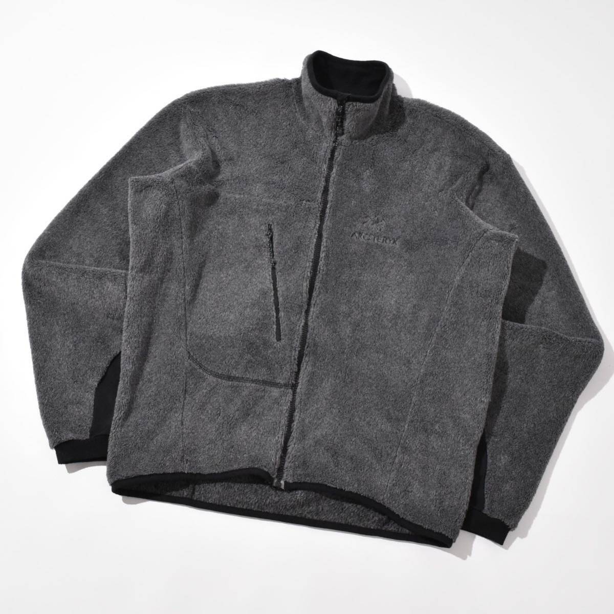 SALE／37%OFF】 M SILVER JACKET FLEECE BRUSHED POLARTEC ARC'TERYX