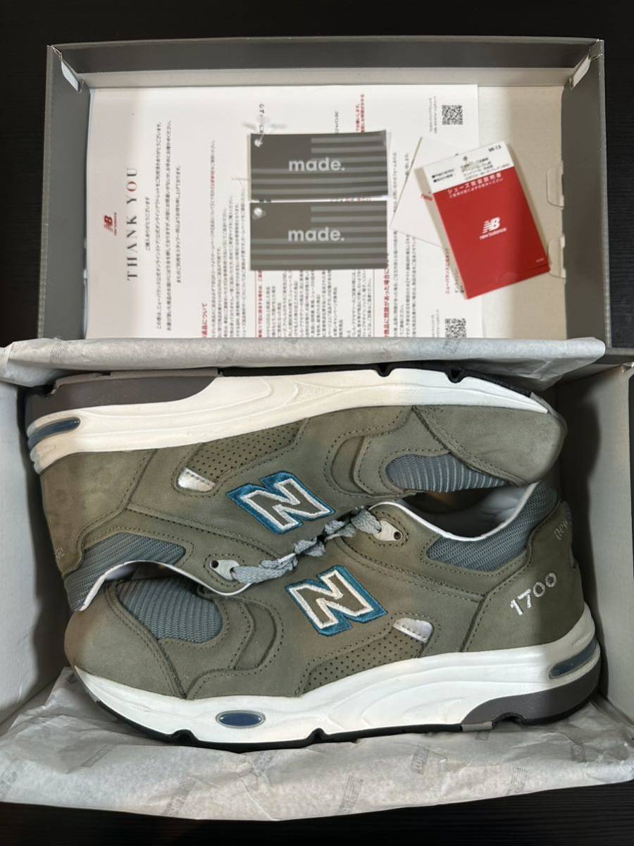 NEW BALANCE ニューバランス Ｍ1700JP (MADE IN USA) 26.5㎝ US8.5 D 中古美品