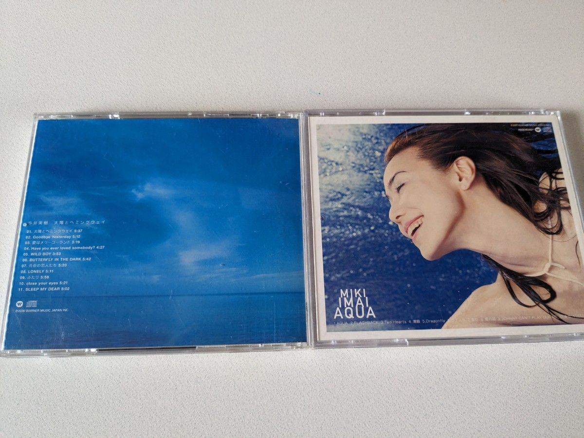 今井美樹CD　AQUA、太陽とヘミングウェイ 