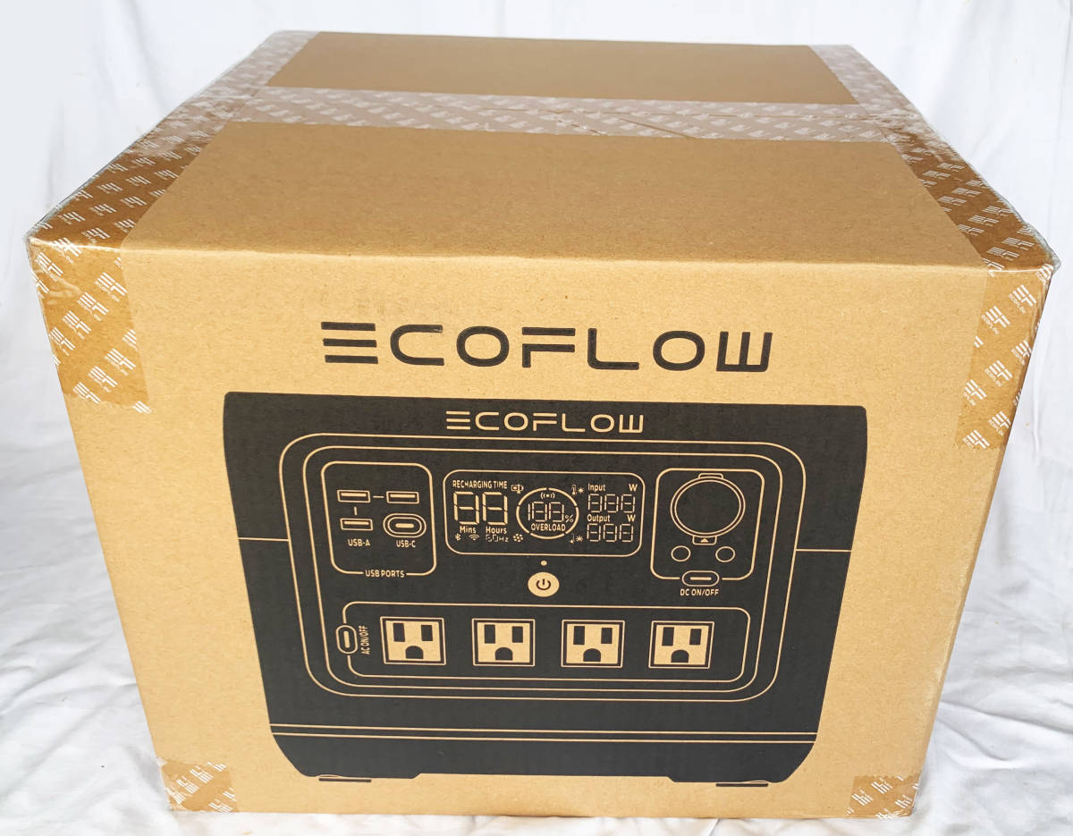 ☆新品未使用☆EcoFlow/ポータブル電源/バッテリー/RIVER 2 Pro/768Wh