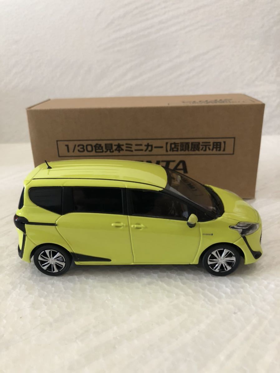 1/30 トヨタ 新型シエンタ Sienta 後期 非売品 カラーサンプル