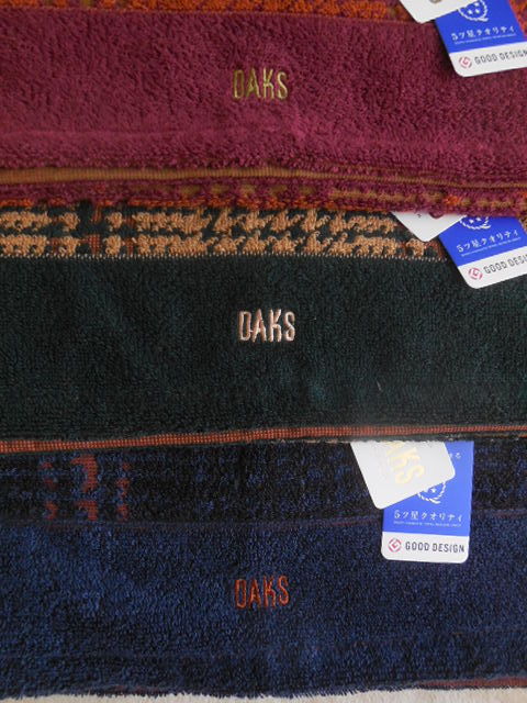 ★新品★DAKS★ダックス★フェイスタオル３枚セット★ブラウン系★ネイビー・ブラック・えんじ★_画像7