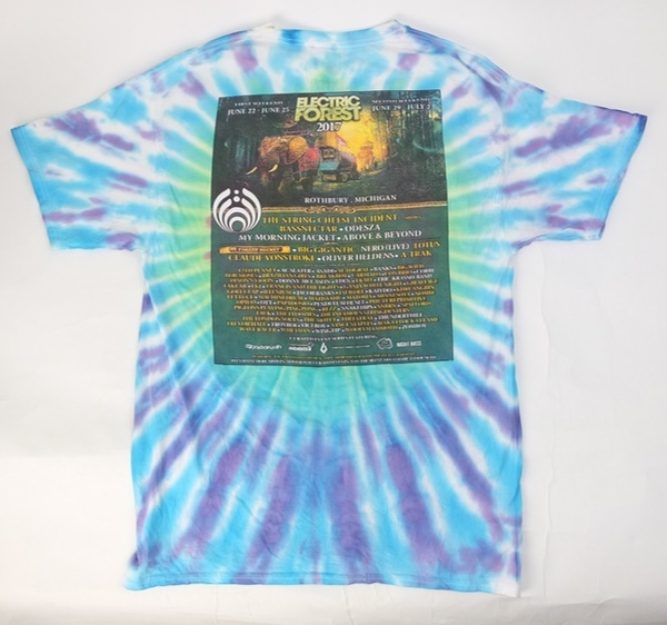 ELECTRIC FOREST　タイダイ　Tシャツ　古着【メール便可】 [9015928]_画像4