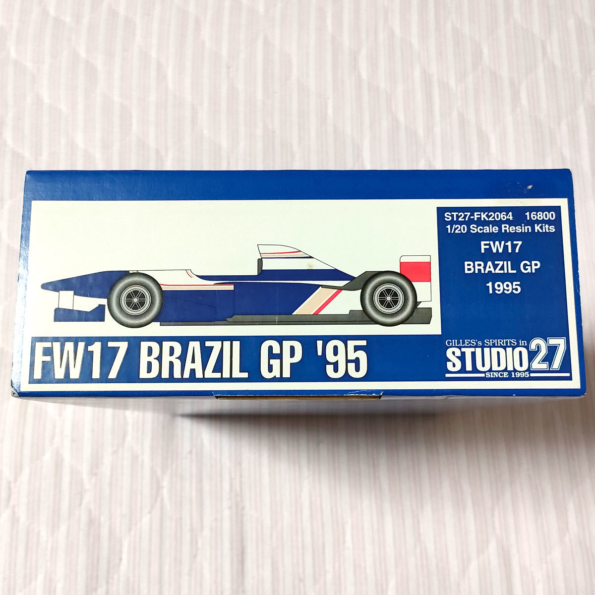 ウィリアムズ FW17 ルノー ブラジルGP 1995 スタジオ27 1/20 ガレージキット STUDIO27