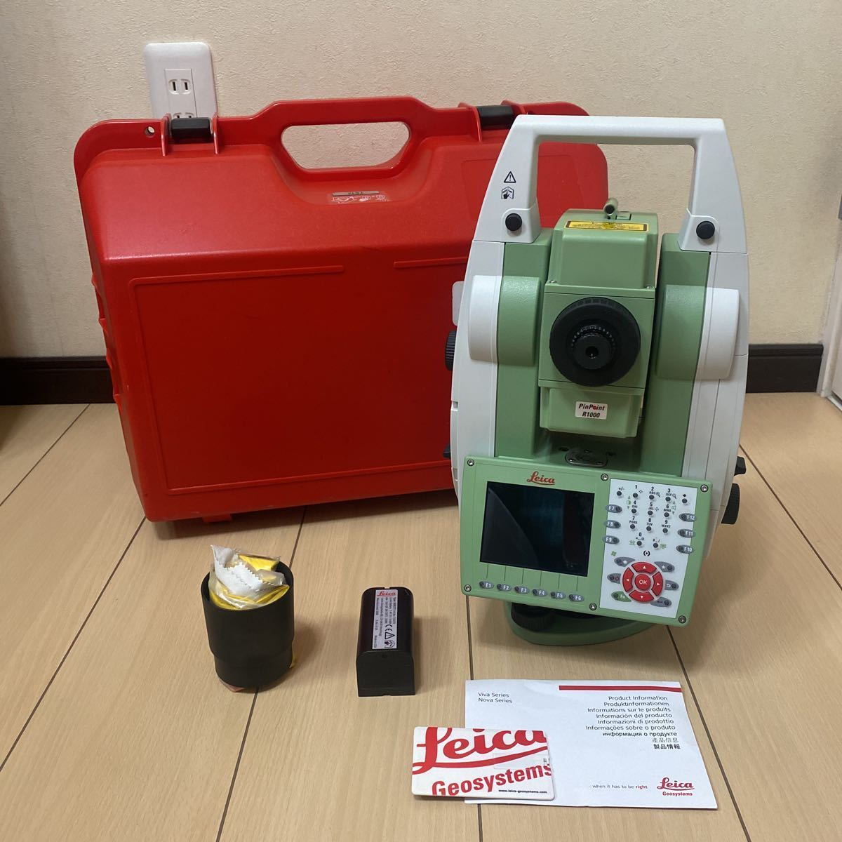 Yahoo!オークション - ライカ測量機 TS12L5“R1000美品 トータル Yahoo!オークション - ライカ測量機 TS12L5“R1000美品 トータル
