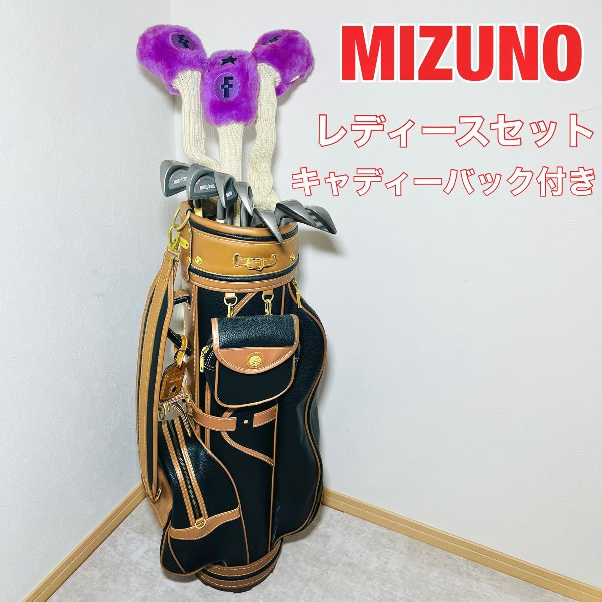【初心者セット】MIZUNO ミズノ レディース ドライバー　アイアンセット 女性用 ゴルフクラブ