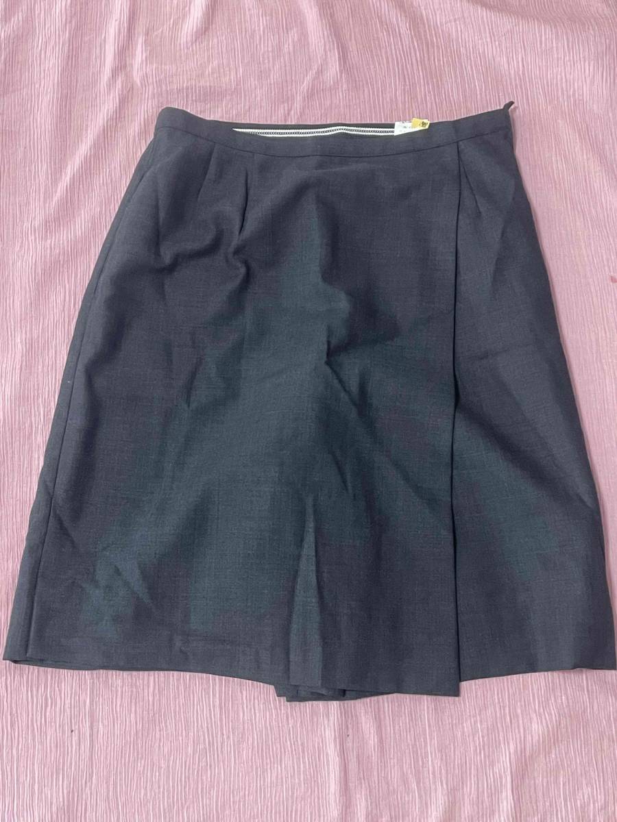 *A rank *[ used ]UNI SERIES_15 number _ LAP culotte _UF3509-20/ Alpha Piaa / gray / stylish OL uniform / lovely company office work clothes 