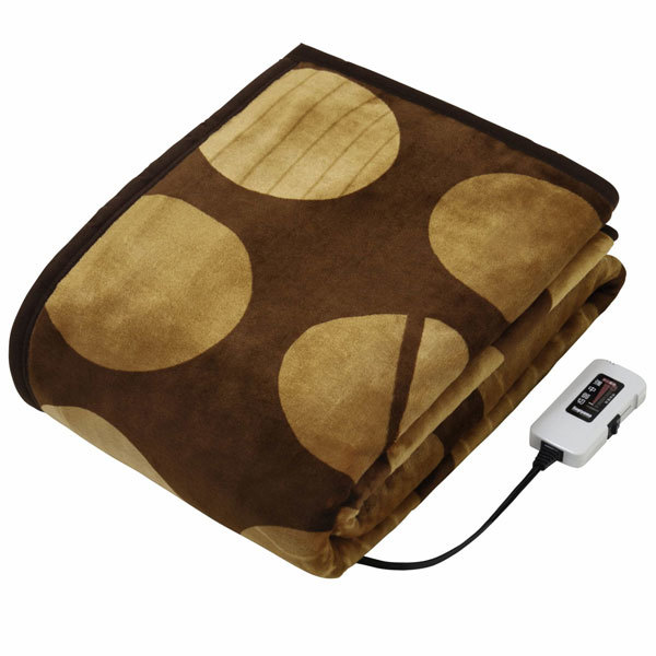 低価格 190×140cm ワイド 電気掛敷毛布 Boa Premium 椙山紡織 丸洗いOK