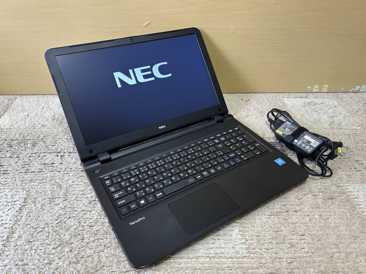 NEC VersaPro VF-S (VK17EF-S)/Win10 または Windows11/500GB/4GB/DVDRW/無線/カメラ/OfficePro Plus/