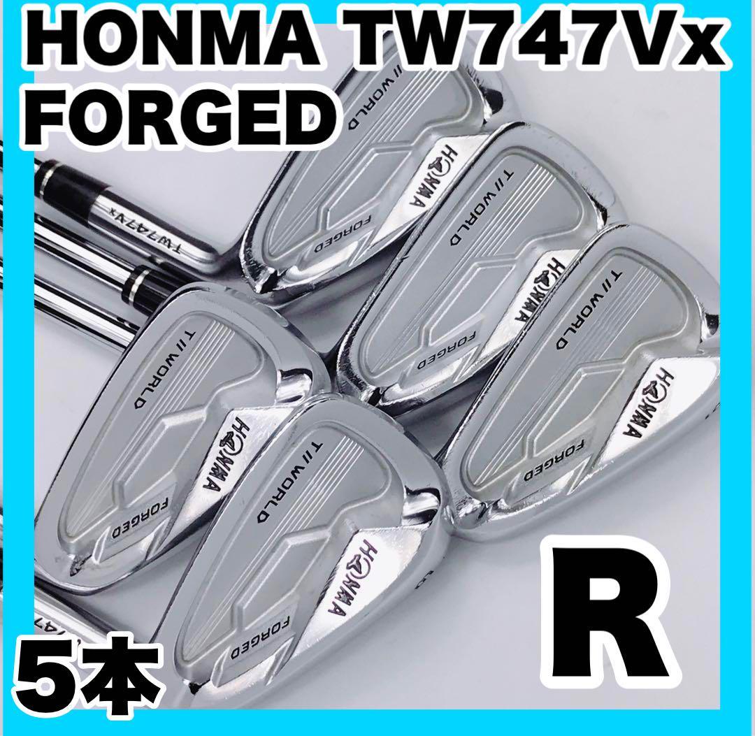 かわいい新作 HONMA 状態良好 TW747Vx FLEX：R 7 純正 ZELOS N.S.PRO