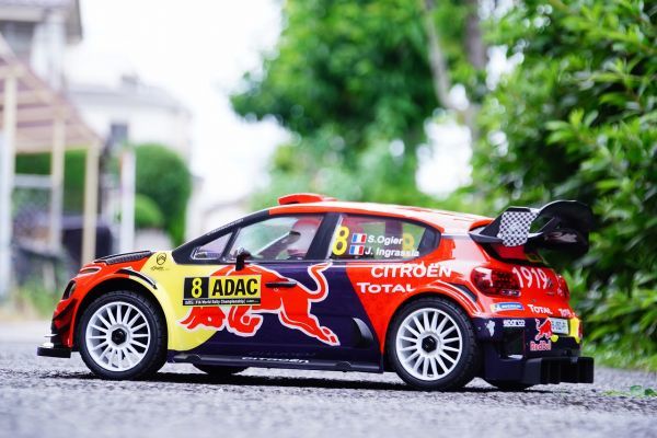  traction хобби производства покраска B ESC100A 3-4S motor 4074/2200KV Citron C3 WRC1/7WRC Rally машина Citroen C3/ 620X307X237mm[ новый товар ]