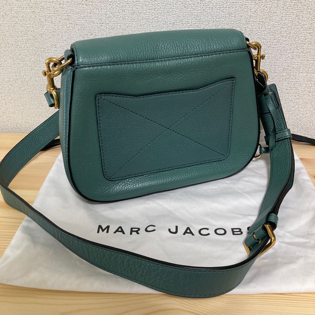 マークジェイコブス リクルート サドル ショルダーバッグ レザー MARC