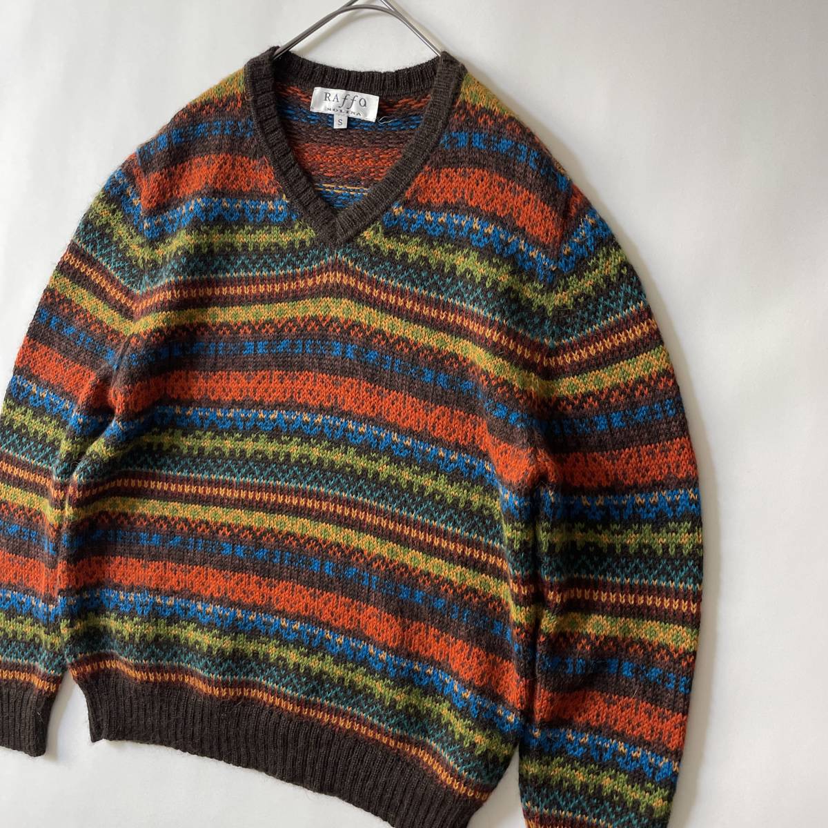 独特の上品 (h) size/S MOLINA 【美品】RAffa ペルー製 knit フェア