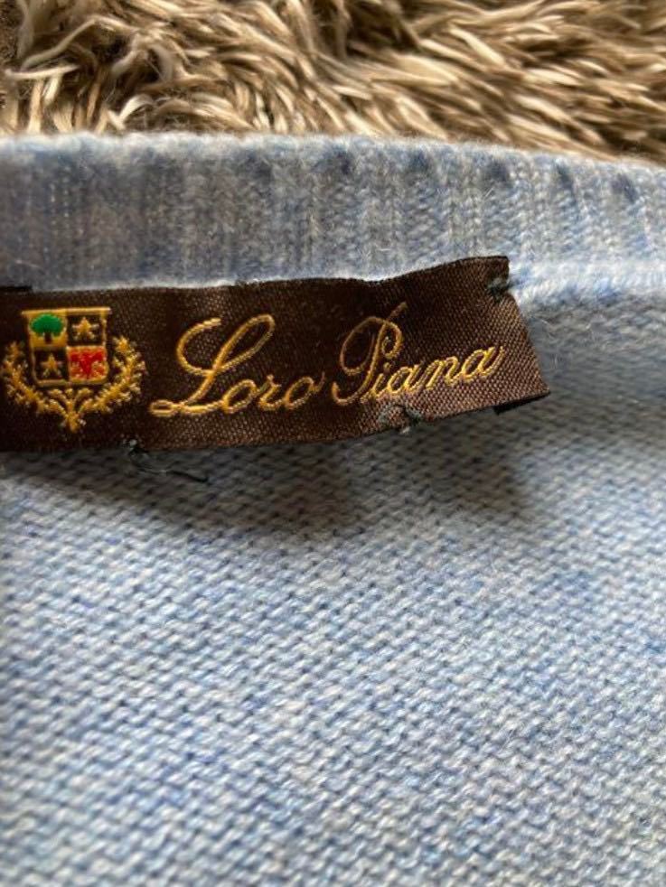 Loro Piana ロロピアーナ カシミヤ 100% 最高品質 ニット セーター メンズ_画像6