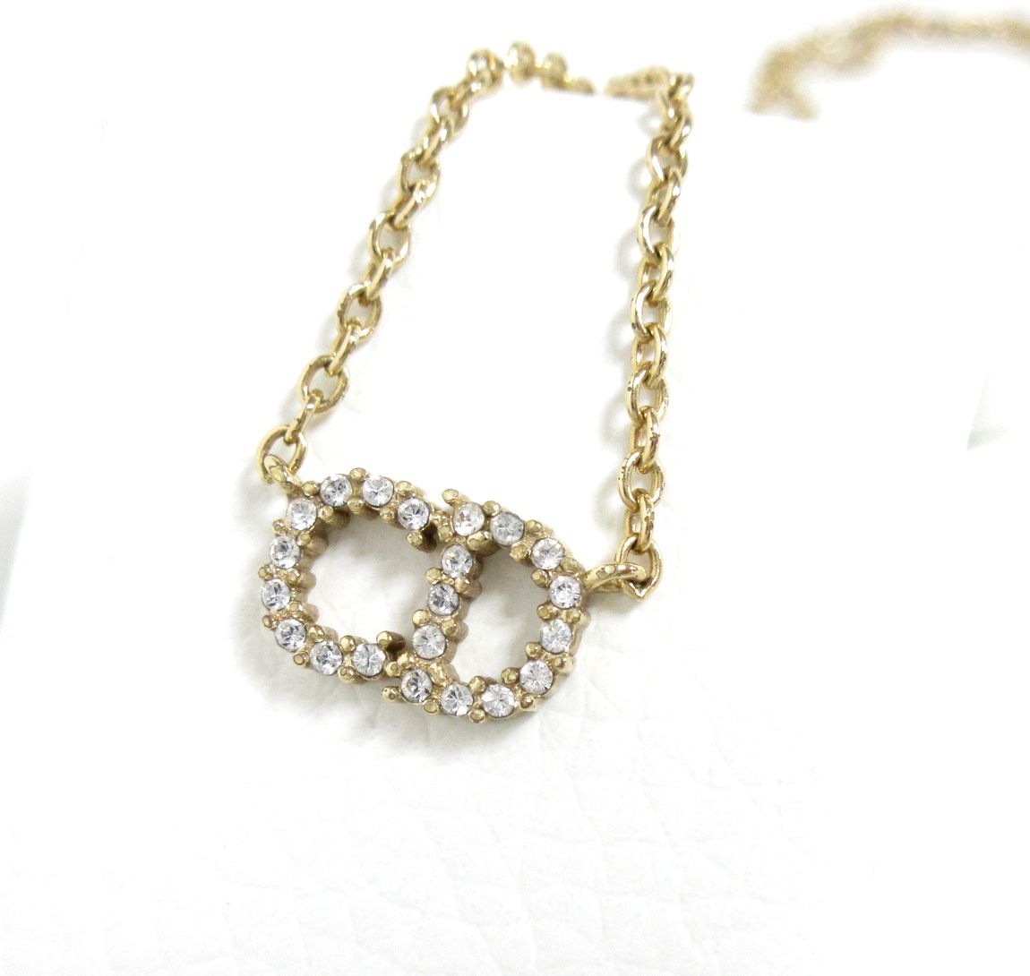 高価値セリー 11977◇【SALE】Christian Dior USED 中古 ゴールド色