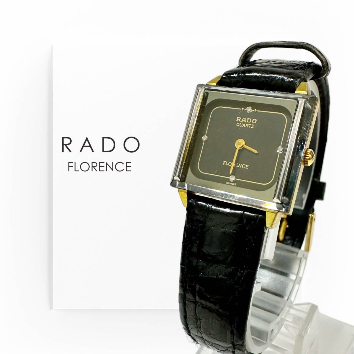 人気商品 121.3136.2 RADO 電池交換済 23T417_1 フローレンス FLORENCE