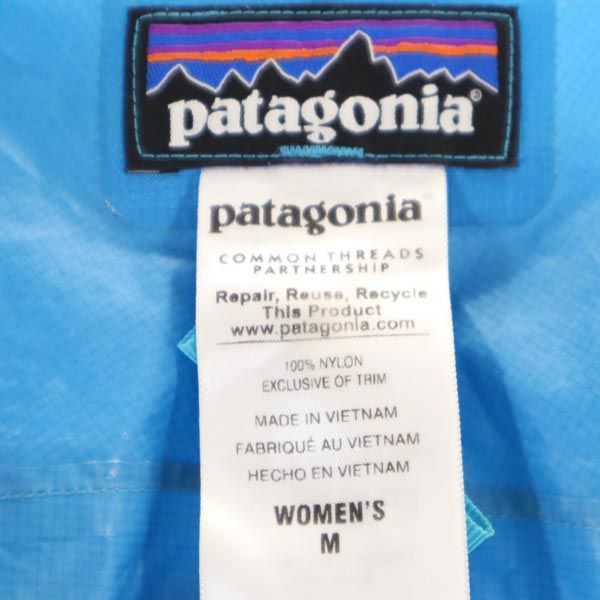 パタゴニア ナイロンジャケット M ブルー patagonia フード アウトドア レディース 230919_画像8