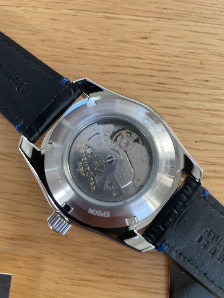 オリエントスター セミスケルトン 自動巻 腕時計 RK-AT0108L メンズ ウォッチ