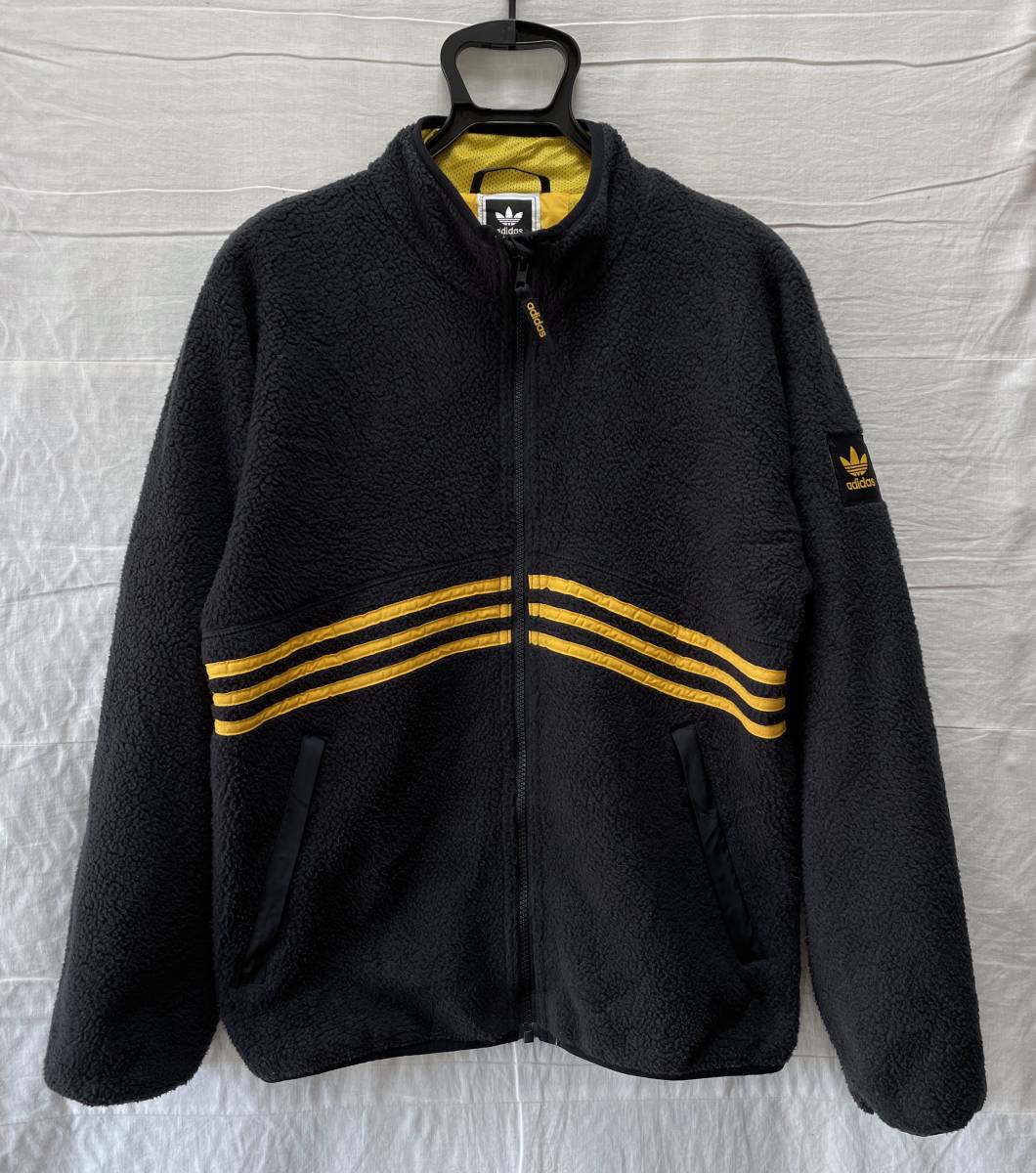 adidas Sherpa Full Zip JKT FM7301 アディダス オリジナルス シェルパ フルジップ ジャケット M フリース ボアジャケット_画像2