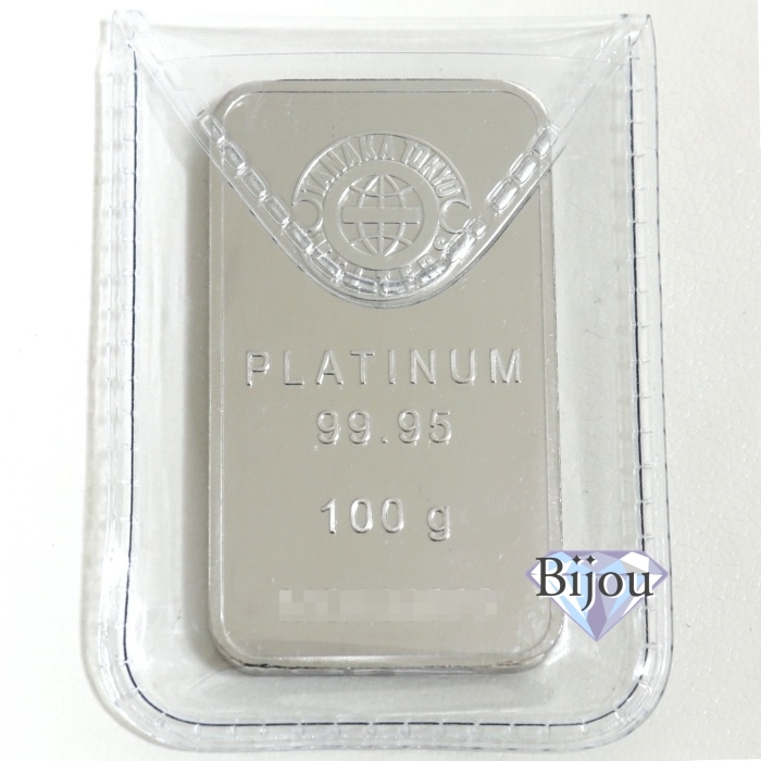  оригинальный платина балка in goto рисовое поле средний драгоценный металл 100g не использовался товар с гарантией бесплатная доставка 