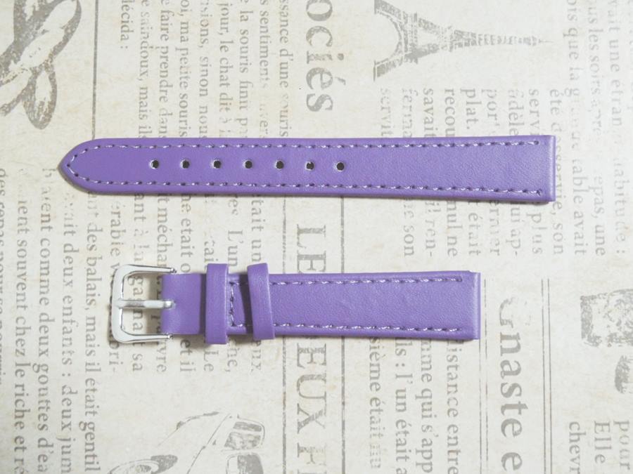 幅１４mm 腕時計ベルト 紫_画像1