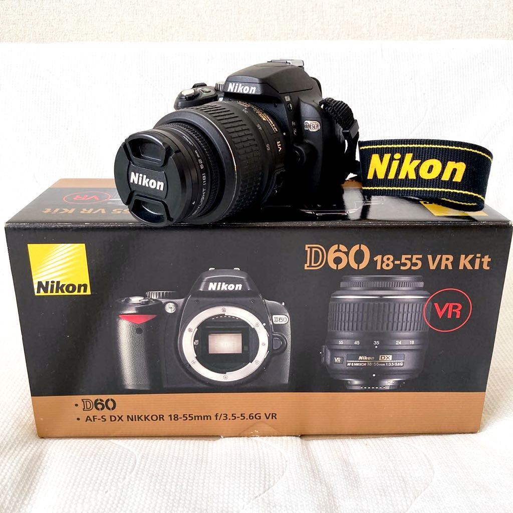 2022年製 新品】 f/3.5-5.6G 18-55mm NIKKOR DX AF-S Kit VR 18-55 D60