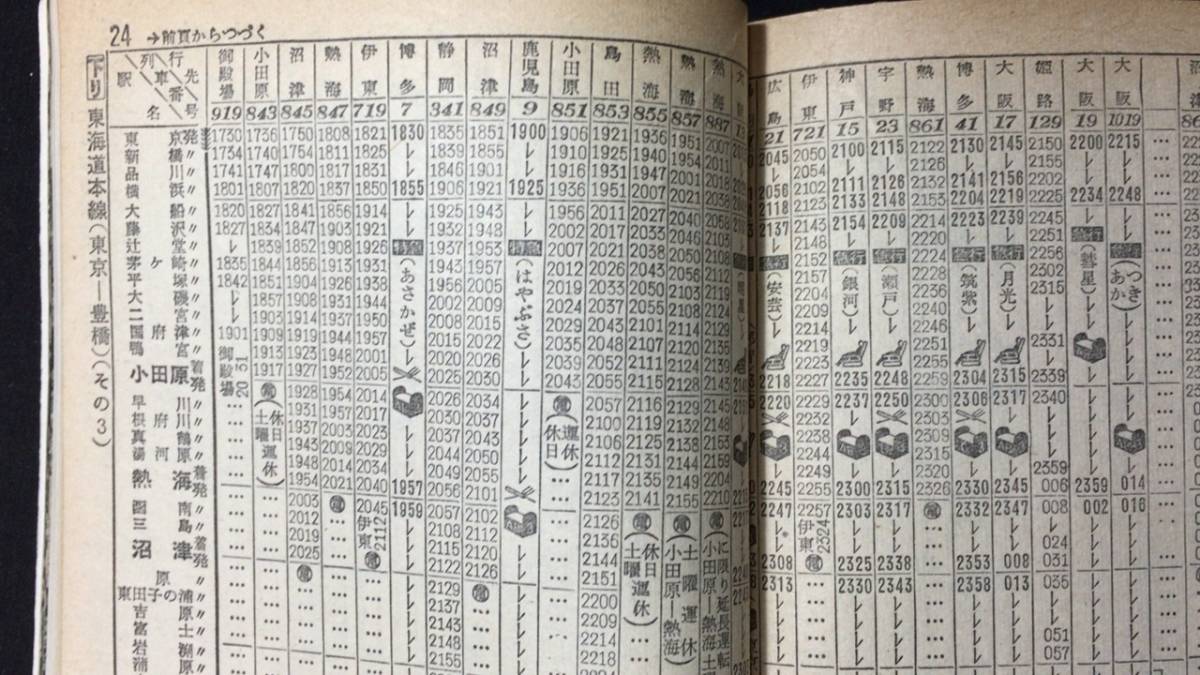 『全国時刻表 1960年5月号 中央線ディーゼル急行列車運転』●小冊子付き●日本交通公社●全208P●検)鉄道国鉄ダイヤ新幹線バス路線図_画像3