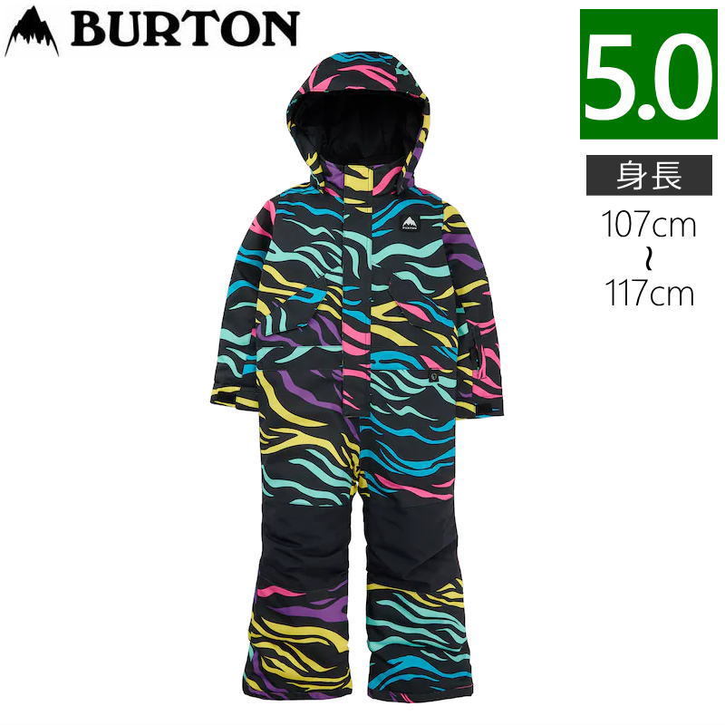 23-24 BURTON TODDLER ONE PIECE カラー:SAFARI 5サイズ 子供用 スノーボード スキー ワンピース つなぎ onepiece 日本正規品
