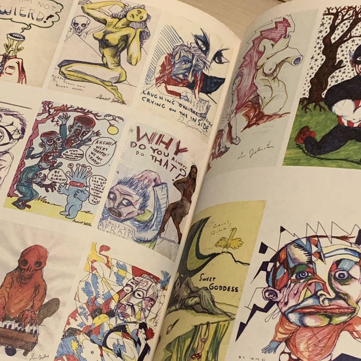希少 DANIEL JOHNSTON 無垢なるモンスターダニエルジョンストン 希少 DANIEL JOHNSTON 無垢なるモンスターダニエルジョンストン