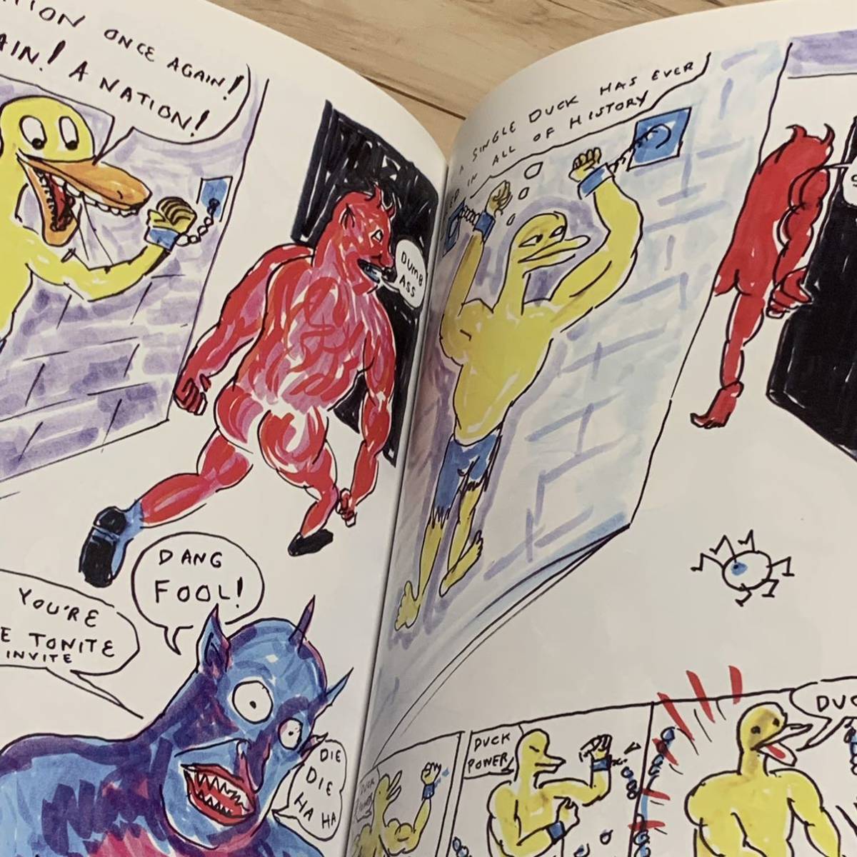 DANIEL JOHNSTON Daniel * John stone SPACE DUCKS AN INFINITE COMIC BOOK OF MUSICAL GREATNESS