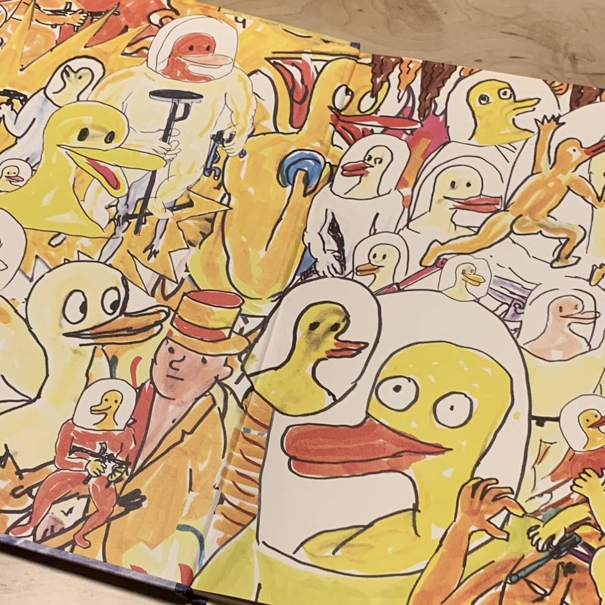 DANIEL JOHNSTON Daniel * John stone SPACE DUCKS AN INFINITE COMIC BOOK OF MUSICAL GREATNESS