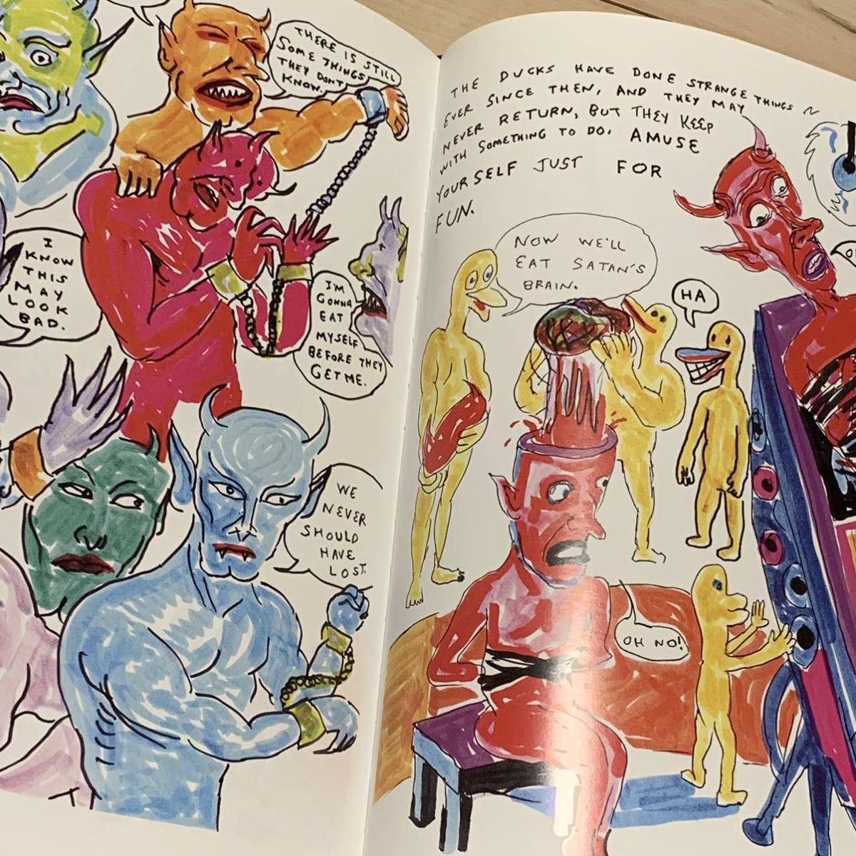 DANIEL JOHNSTON Daniel * John stone SPACE DUCKS AN INFINITE COMIC BOOK OF MUSICAL GREATNESS