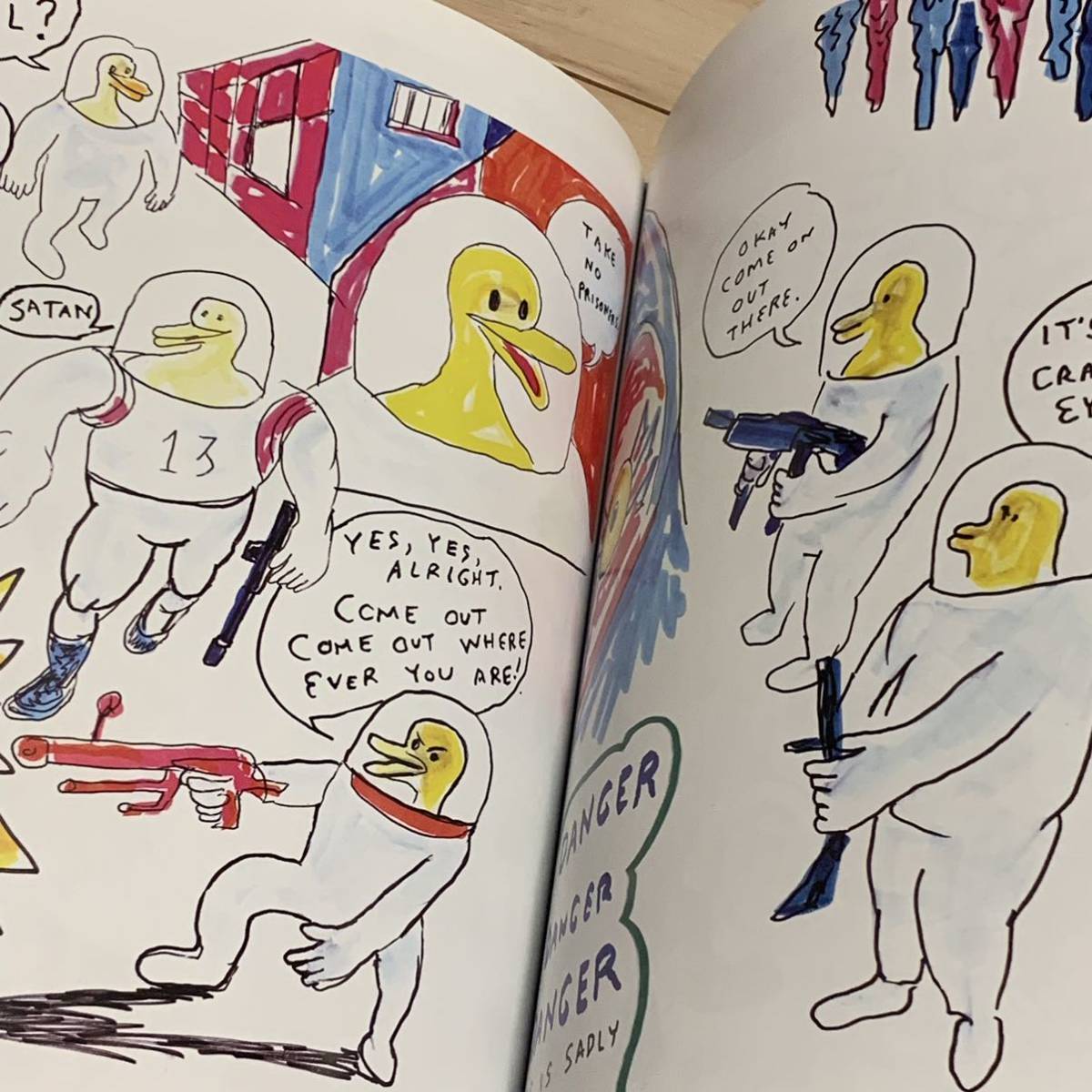 DANIEL JOHNSTON Daniel * John stone SPACE DUCKS AN INFINITE COMIC BOOK OF MUSICAL GREATNESS