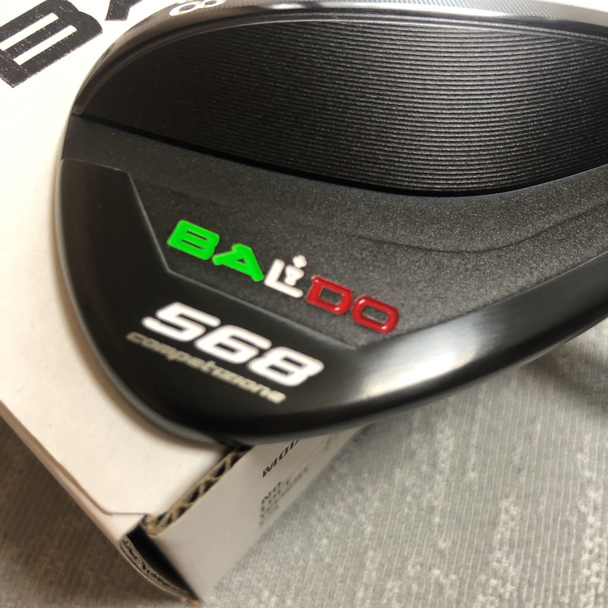 バルド　ウェッジ新製品（2023年モデル)・イタリアカラー加工⑥★2023BALDO COMPETIZIONE 568 FORGED WEDGE TOUR KNIGHT 　58度　美品★PM_画像2